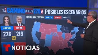 ¿Harris y Trump necesitan Pennsylvania para ganar la presidencia  Noticias Telemundo [upl. by Nessim]