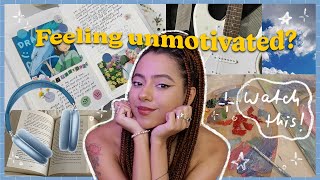 15 things to do when you feel unmotivated  feeling low creative rut •⋅˚₊‧ ଳ ‧₊˚ [upl. by Boothman185]