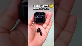 Audifonos Inalámbricos Bluetooth  Donde Llevan El Micrófono Lenovo p40 pro TWS [upl. by Claudia]