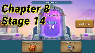 Lords mobile vergeway chapter 8 stage 14 [upl. by Enaitsirk]