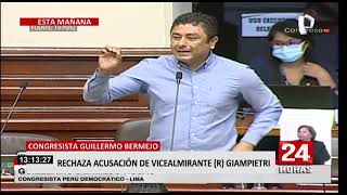 Guillermo Bermejo rechazó acusaciones de Luis Giampietri [upl. by Lucienne]