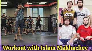 Islam Makhachev Workout LIFE [upl. by Erving883]