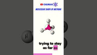 AS Chemistry 🧪 Molecular Shape of Methane ⛽ [upl. by Shulins]