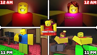 Weird Strict Parents  Full Walkthrough  Jumpscare  ROBLOX [upl. by Hamilton]