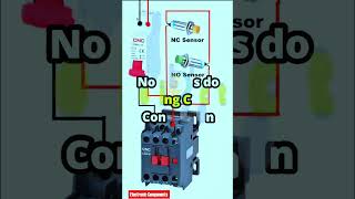 Contactor ON amp OFF By 2 wire AC Sensor shots [upl. by Riocard142]