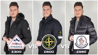 What Is The BEST Designer Coat Pyrenex vs Stone Island vs Moncler [upl. by Lynett]