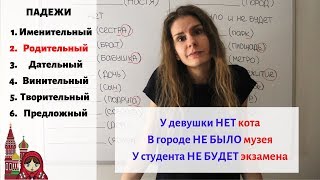 Родительный падеж Существительные Часть 1  Падежи [upl. by Atikram]