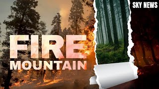 Mountain Fire now 21 contained thanks to decreased winds🍃breakingnews mountains fire viralnews [upl. by Allicsirp]