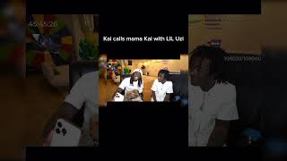 KaiCenat calls mama Kai with LILUZIVERT [upl. by Adnarom]