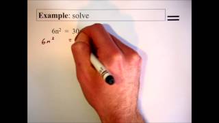 Solving Polynomial Equations in Factored Form and by Finding the GCF [upl. by Xam]