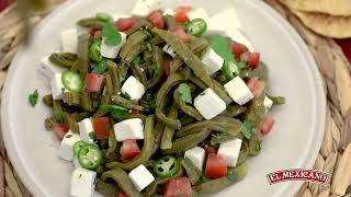 Authentic Nopalitos Salad  Ensalada de Nopales [upl. by Cirad]