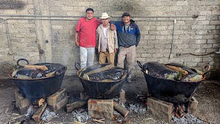 BARBACOA A LA PENCA Estilo Michoacán procedimiento COMPLETO desde cero [upl. by Lika]