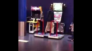 Adam Lanza playing DDR at the AMC theater June 2012 [upl. by Ernald]