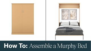 How To Assemble a Murphy Bed  Twin Queen King Size  2024 Murphy Door® [upl. by Selina837]