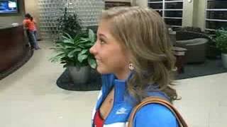 Shawn Johnson arrives home [upl. by Nauht]