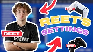 Reets NEW Chapter 5 Season 3 Fortnite SETTINGS 1 CONTROLLER SETTINGS [upl. by Ydnil]