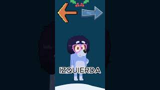 IZQUIERDA DERECHA Juegos de Lateralidad para Niños burrikiki bluey videosparaniños razonamiento [upl. by Aikkin65]