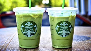 Starbucks Green Tea Latte Recipe Dupe [upl. by Akinnej140]