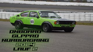 VFV GLPpro Nürburgring 2024 Onboard Lauf 22 Opel C Kadett Onboard PureSound Action [upl. by Garrison]