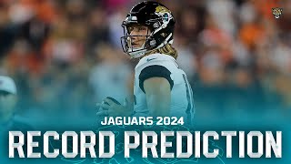 Jaguars 2024 Record Prediction [upl. by Bois95]