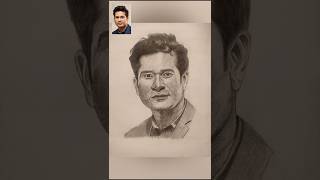 Pencil Shading  Sachin Tendulkar [upl. by Doak]