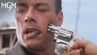 DOUBLE IMPACT 1991  Boat Fight Scene  MGM [upl. by Kenwrick688]