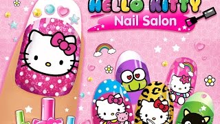 Маникюрный салон Hello KittyHello Kitty Nail SalonХеллоу КиттиРазвивающий Творческий мультик [upl. by Ayinat]