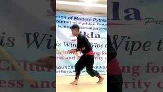 Power of Mantle Balance  Thang Ta Stick Mystery modernpythiangames sports martialart viral [upl. by Acinorehs]