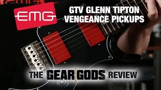 EMG GTV Glenn Tipton Vengeance Pickup Set  The GEAR GODS Review [upl. by Aisorbma]