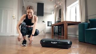 vibration plate exercise machine by BlueFin thefitnessmachines vibrationplate [upl. by Rondon]