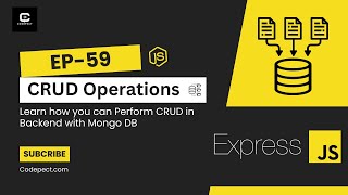 Mastering CRUD Operations with MongoDB Expressjs and Nodejs  Full Tutorial [upl. by Ruthven]