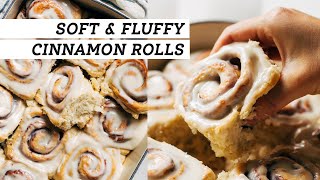 Easy Homemade Cinnamon Rolls [upl. by Rafferty]