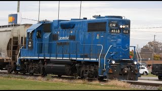 CN 514 4910 Returning from Blenheim ChathamKent On Oct 31 24 [upl. by Attiuqaj121]