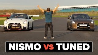 2017 Nissan GTR Nismo Vs Tuned 660hp GTR Drag Races Lap Times amp Review [upl. by Auqenat]