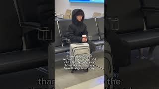 better be safe than sorry travel traveling airport coffee relatable funny [upl. by Uchish]