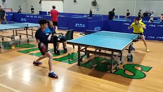 2024 suns open championship div one Ian Lin vs Daisy Xie set 3 [upl. by Sufur]