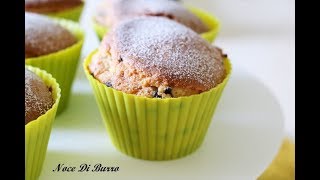 Muffin con gocce di cioccolato [upl. by Dnomzed]