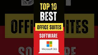 Top 10 Best Office Suite Software for Productivity in 2024 [upl. by Ajaj]