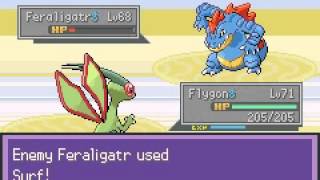 Pokemon Liquid Crystal vs Rival Silver 7 [upl. by Anitsirk]