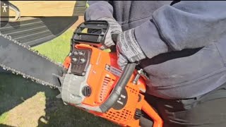 Cheap 85 Amazon Chainsaw 62cc  Lets See It In Action  Good Or Bad [upl. by Shulins]