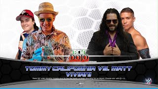 BCW Dojo Ep5 Match 1 Tommy California vs Matt Viviani [upl. by Catarina]