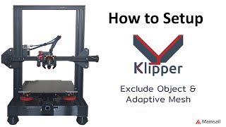 How to Install and Configure Klippers Exclude Object amp Adaptive Mesh to Work with CURA [upl. by Duffie]