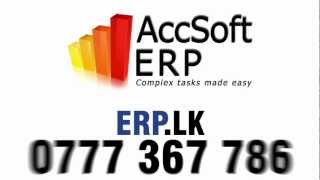 AccSoft ERP [upl. by Chrysa]