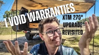 Voiding Warranties For The Better  XTM 270° Awning Upgrade  Indepth instruction [upl. by Naut809]