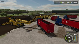 SELLING BIG AMOUNT SILAGE ZIELONKA FARM FS25 [upl. by Steven]