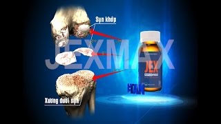 JEXMAX  PEPTAN tác dụng đặc biệt trên sụn khớp [upl. by Frieder679]