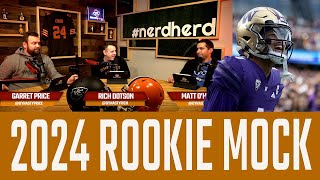 Way Too Early 2024 Rookie Mock Draft SFTEP  Round 1 [upl. by Page104]