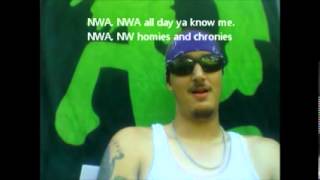 NWA North West Arkansas With Lyrics juggalo rapper [upl. by Lovel564]