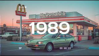 Sitting in a McDonalds Parking Lot in 1989  CHILLWAVE  VAPORWAVE  BGM  Study ドナルドの駐車場に座る [upl. by Shwalb310]