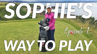 HOW TO PREPARE FOR A NEW GOLF COURSE with LET Tour Pro Sophie Walker  Worsley Park [upl. by Tombaugh]